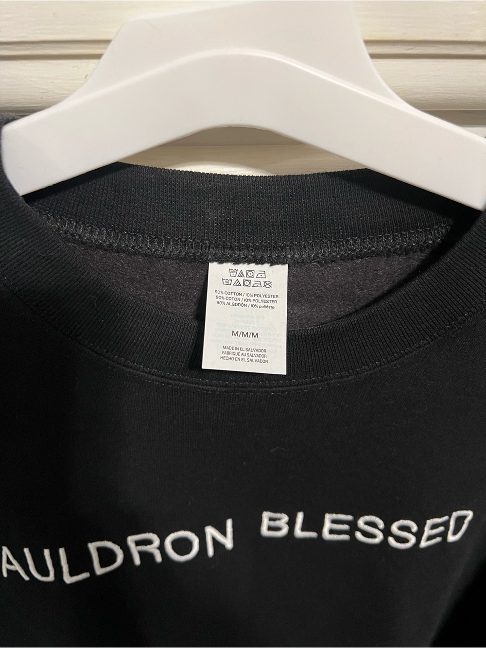 Cauldron Blessed Embroidered Crewneck - Picture 3 of 4
